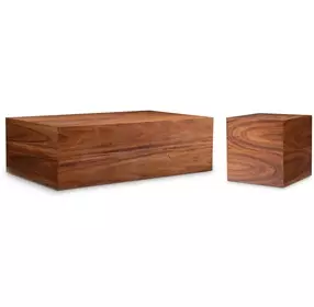 Brasea Lume Rectangular Occassional Table Set