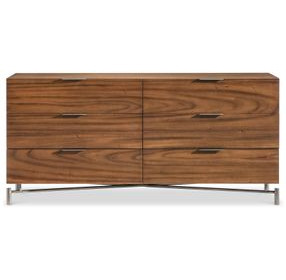 Brasea Lume and Tungsten 6 Drawer Large Dresser