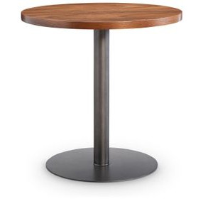 Brasea Lume and Tungsten Round Side Table
