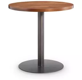 Brasea Lume and Tungsten Round Side Table