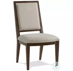 Monterey Mink Performance Fabric Upholstered Side Chair Set Of 2