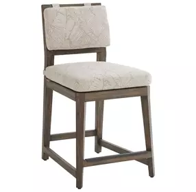 La Jolla Beige Performance Fabric Outdoor Counter Height Stool