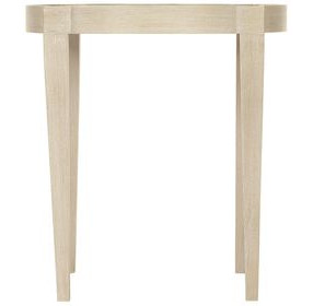 East Hampton Cerused Linen End Table