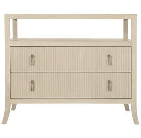East Hampton Cerused Linen Bachelors Chest