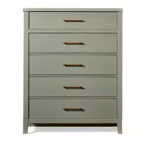 Pure Maple Sage 5 Drawer Chest