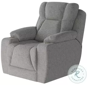 Challenger Journey Silver Power Headrest Wall Hugger Big Mans Recliner