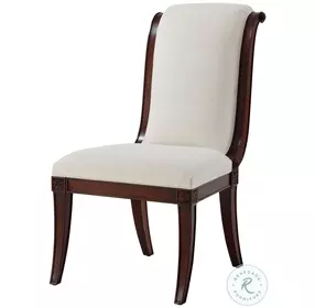 Gabrielle's Dark Chatham Upholstered Side Chair
