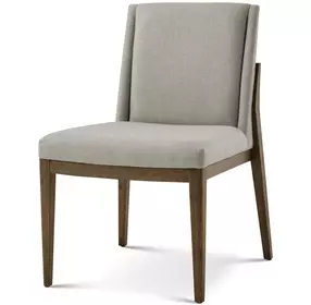 Isola Gray Performance Fabric Upholstered Valeria Dining Side Chair Set of 2