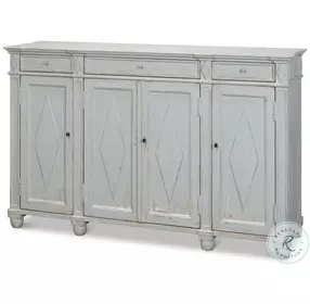Diamond Blue Grey Sideboard