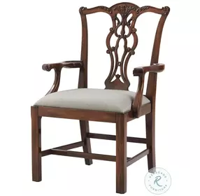 Penreath Draper Performance Fabric Arm Chair