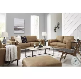 Telora Caramel Living Room Set