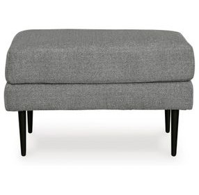 Hazela Charcoal Ottoman