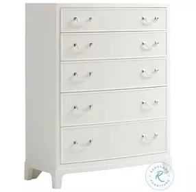 Avondale White Alabaster Danielle Drawer Chest