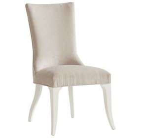 Geneva Avondale Alabaster Beige Upholstered Side Chair
