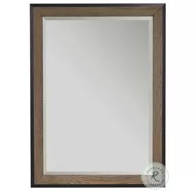 Zanzibar Senegal And Deep Espresso Eaton Rectangular Mirror