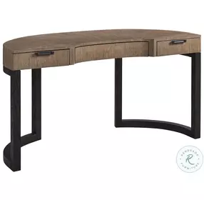 Zanzibar Senegal And Deep Espresso Henley Writing Desk