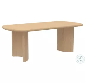 Gabrielle Light Oak Dining Table