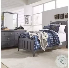Cottage View Dark Gray Youth Poster Bedroom Set