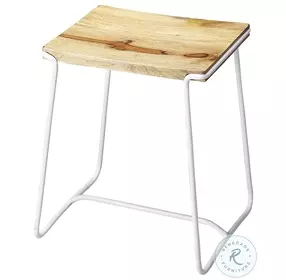 Parrish Loft White Stool