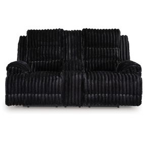 Higgesbee Onyx 81" Power Reclining Loveseat with USB Charging