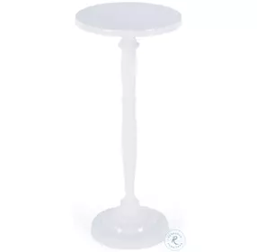 Landon Ivory Outdoor Round Side Table