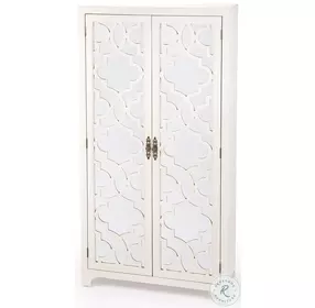 Morjanna White Tall Cabinet