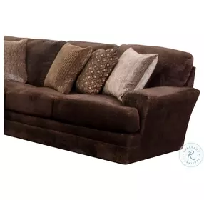 Mammoth Chocolate RAF Loveseat