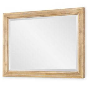 Torrance Aged Driftwood Rectangular Dresser Mirror