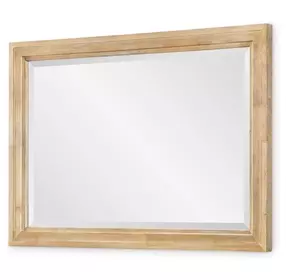 Torrance Aged Driftwood Rectangular Dresser Mirror