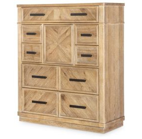 Torrance Aged Driftwood 9 Drawer Chest