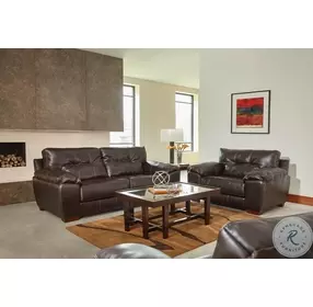 Hudson Chocolate Living Room Set