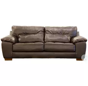 Hudson Chocolate 97" Sofa
