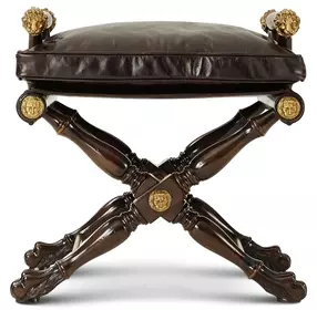 TA Originals Old English Leather The Directors Accent Stool