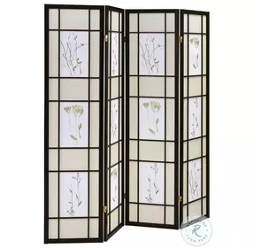 4407 Black Room Divider