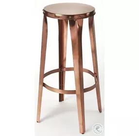 Ulrich Copper Bar Stool