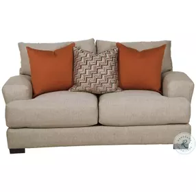Ava Cashew 77" Loveseat With USB Port