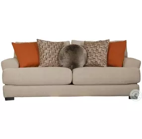 Ava Cashew 90" Sofa With USB Port