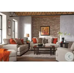 Ava Cashew Living Room Set