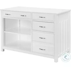 Blanche White Credenza
