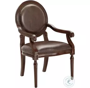 Aldermont Dark Brown Accent Chair
