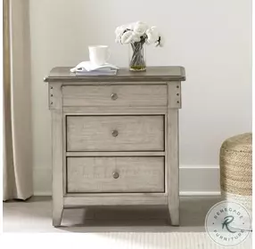 Ivy Hollow Weathered Linen And Dusty Taupe Panel Bedroom Set from