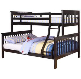 Chapman Black Twin Over Full Bunk Bed