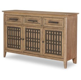 Beacon Hill Dusted Barley 3 Door Credenza