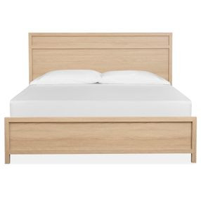 Merrifield Sandstone Beige Queen Panel Bed