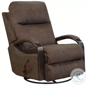 Niles Chocolate Glider Recliner