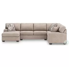 Seyler Lane Hemp 3 Piece Modular Sectional with LAF Chaise