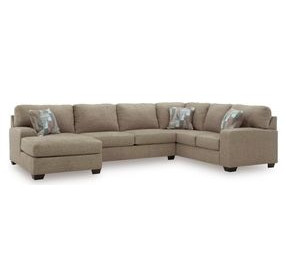 Seyler Lane Hemp 3 Piece Modular Sectional with LAF Corner Chaise