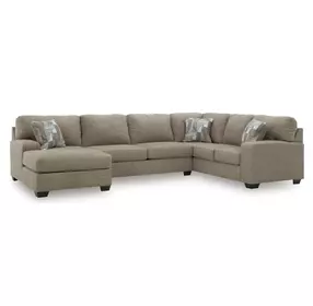 Seyler Lane Hemp 3 Piece Modular Sectional with LAF Corner Chaise