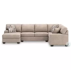 Seyler Lane Hemp 3 Piece Modular Sectional with LAF Corner Chaise