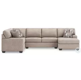 Seyler Lane Hemp 3 Piece Modular Sectional with RAF Chaise